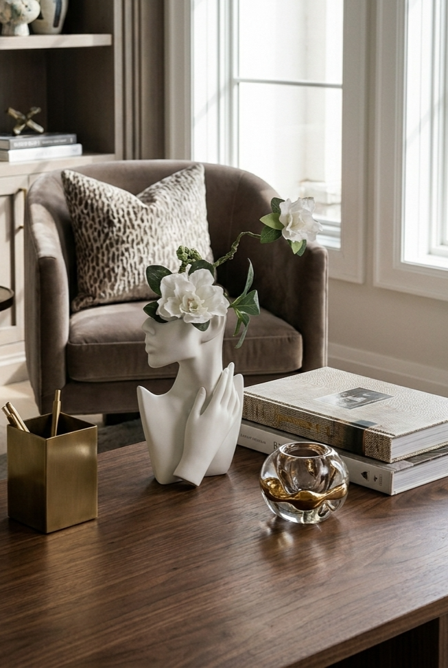 Odette Abstract Feminine Sculptural Vase