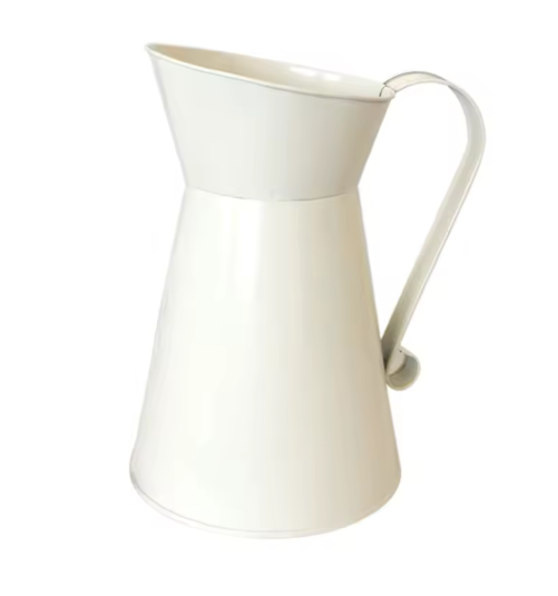 Colette Vintage White Milk Jug