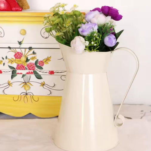 Colette Vintage White Milk Jug