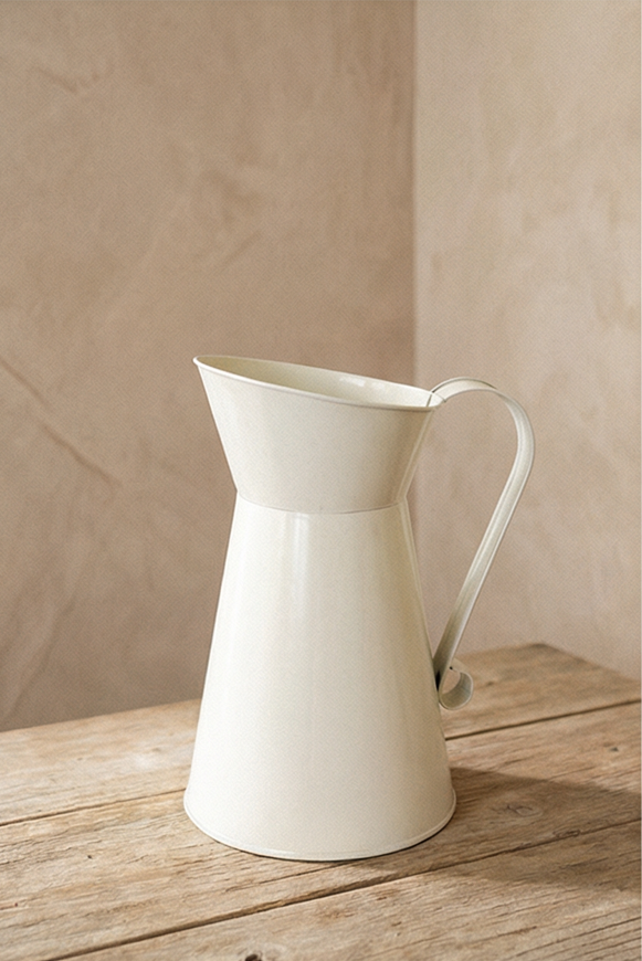 Colette Vintage White Milk Jug