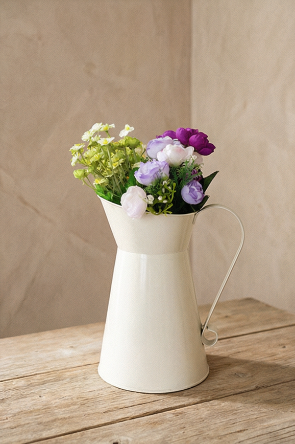 Colette Vintage White Milk Jug