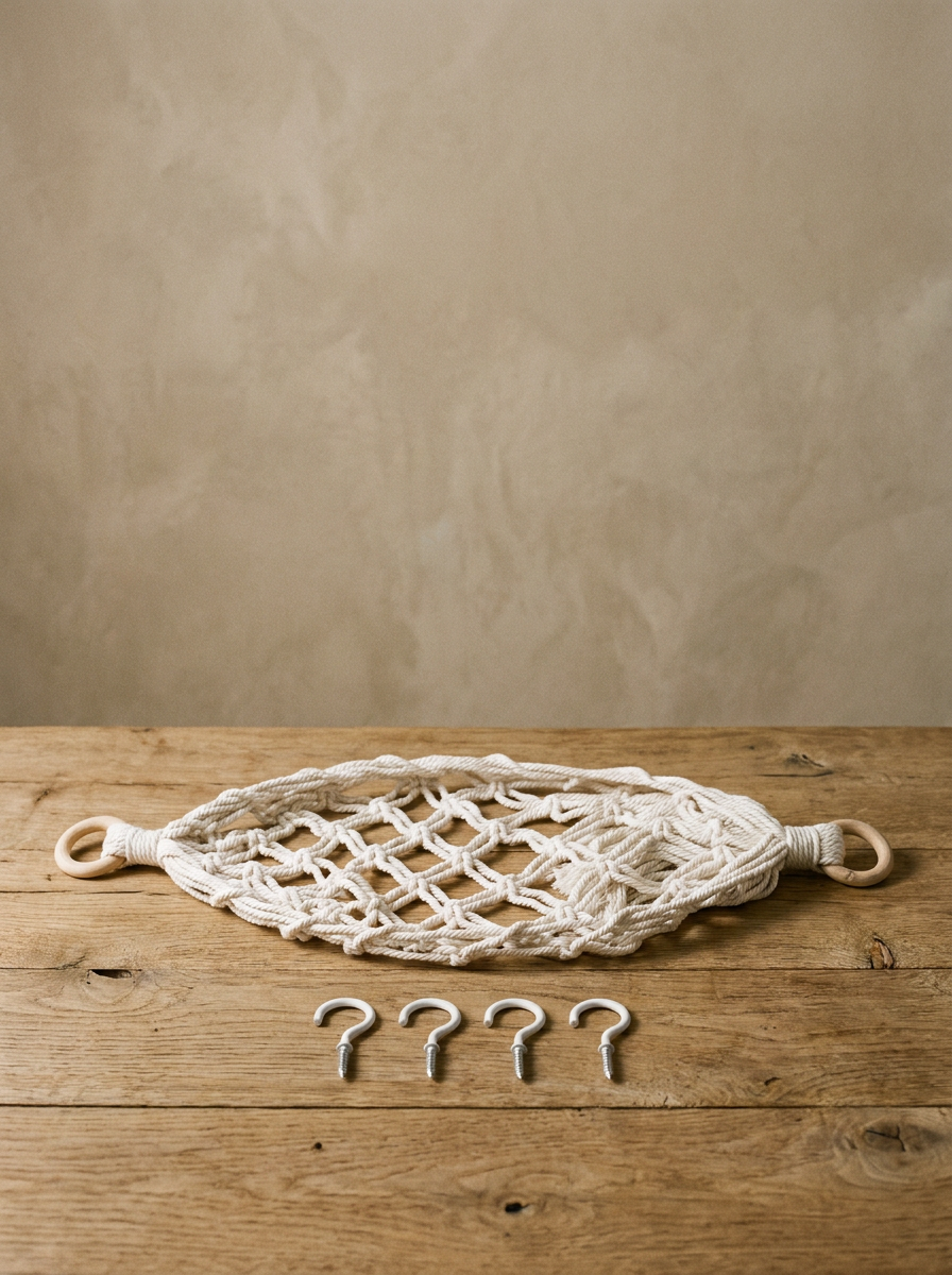 Willa Macramé Under-Cabinet Fruit Hammock