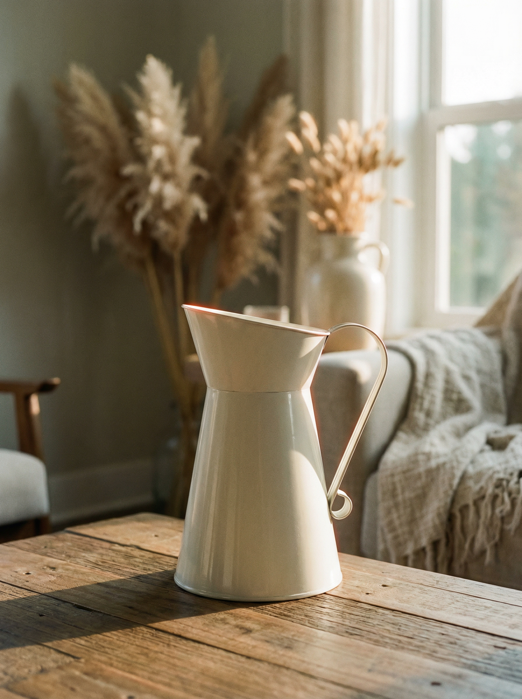 Colette Vintage White Milk Jug